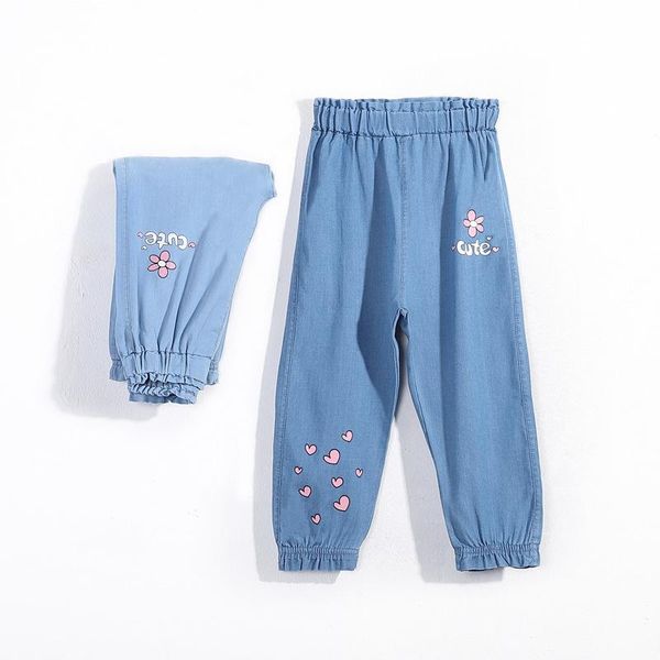 trousers little print edition embroidered summer thin children's denim mosquito proof pants boys' and girls' jeans 1021 06, Blue
trousers little print edition embroidered summer thin children's denim mosquito proof pants boys' and girls' jeans 1021 06, Blue