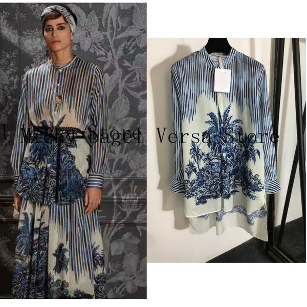 women's blouses & shirts 2021 design fashion cotton coconut forest stripe printing long casual versatile lapel sleeve shirt, White
women's blouses & shirts 2021 design fashion cotton coconut forest stripe printing long casual versatile lapel sleeve shirt, White