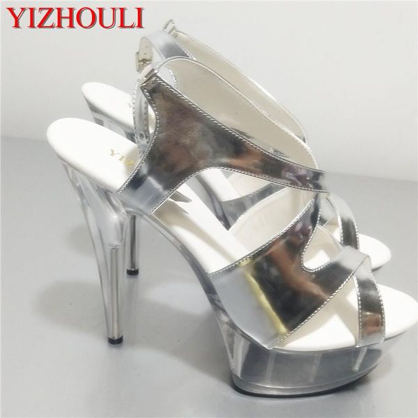 bigger sizes shoes crystal high-heeled 15 cm heel/platform sandal model shows sandals, Black
bigger sizes shoes crystal high-heeled 15 cm heel/platform sandal model shows sandals, Black