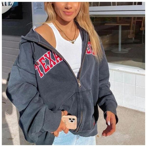 women's hoodies & sweatshirts hooded letter loose jacket winter stitch coat hoodie sweatshirt oversize harajuku sports outfit for women, Black
women's hoodies & sweatshirts hooded letter loose jacket winter stitch coat hoodie sweatshirt oversize harajuku sports outfit for women, Black
