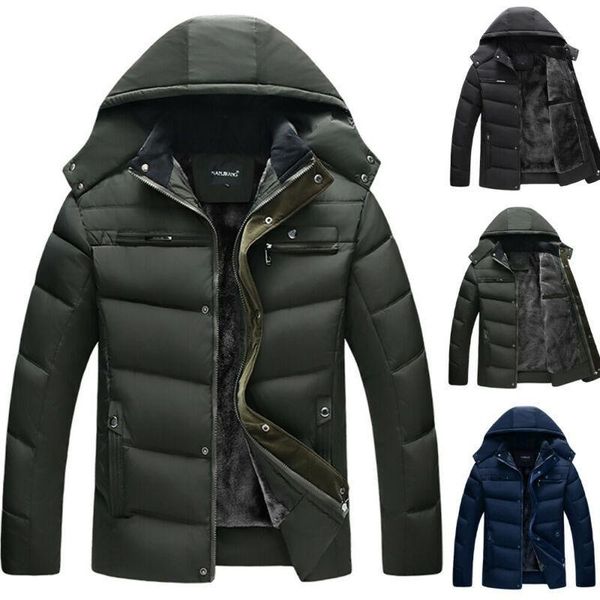 men's down & parkas mens winter thicken warm hoodie coat casual jacket zip up slim fit hooded outwear overcoat plus size, Black
men's down & parkas mens winter thicken warm hoodie coat casual jacket zip up slim fit hooded outwear overcoat plus size, Black