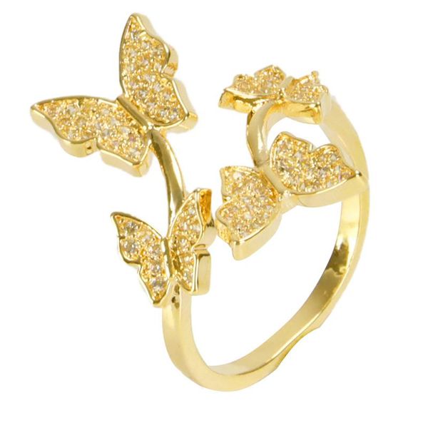 wedding rings fashion butterfly adjustable silver zircon bling stone engagement ring women party jewelry, Slivery;golden
wedding rings fashion butterfly adjustable silver zircon bling stone engagement ring women party jewelry, Slivery;golden
