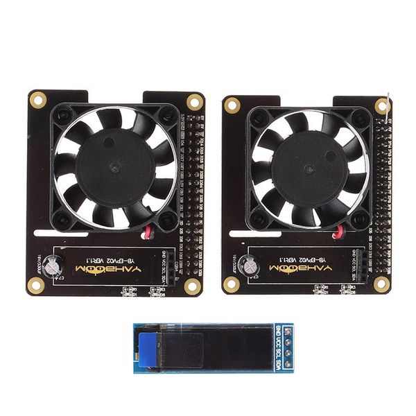 pi 4 intelligent control fan speed temperature lcd ice expention board for model b/3b+/3b lapcooling pads
pi 4 intelligent control fan speed temperature lcd ice expention board for model b/3b+/3b lapcooling pads