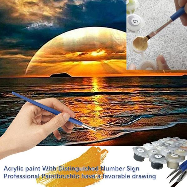 paintings diy 40x50cm paint by numbers for landscapes sunset seaside home decoration oil painting kit full set adults f48
paintings diy 40x50cm paint by numbers for landscapes sunset seaside home decoration oil painting kit full set adults f48