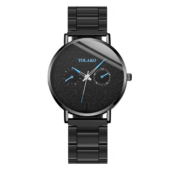 wristwatches men black stainless steel business watches luxury men's sport watch quartz wrist gift clock relogio masculino, Slivery;brown
wristwatches men black stainless steel business watches luxury men's sport watch quartz wrist gift clock relogio masculino, Slivery;brown