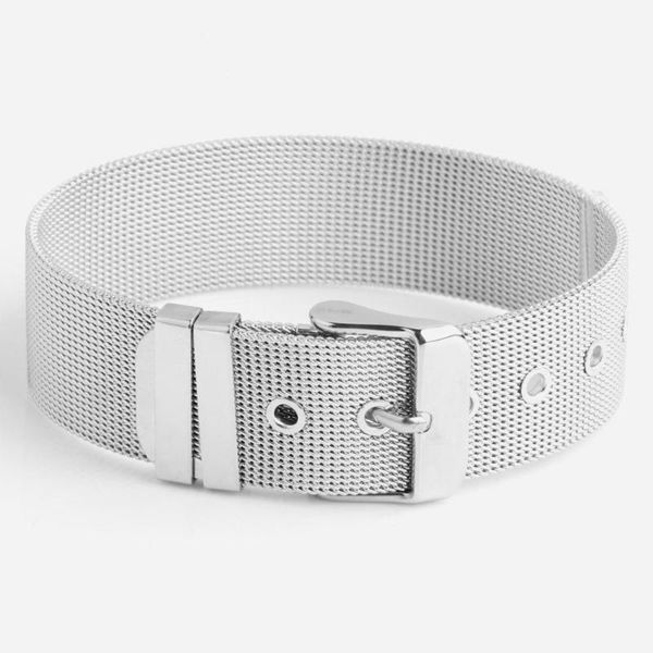 18mm stainless steel mesh charm bracelet simple adjustable 15cm- 19.5cm couple bangle for male female jewelry bracelets, Golden;silver
18mm stainless steel mesh charm bracelet simple adjustable 15cm- 19.5cm couple bangle for male female jewelry bracelets, Golden;silver