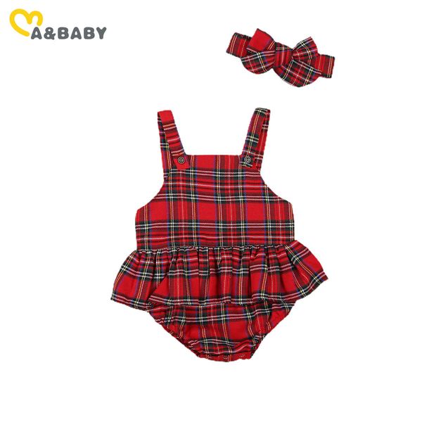 0-24m christmas born infant baby girl romper red plaid ruffles jumpsuit sleeveless xmas clothing 210515, Blue
0-24m christmas born infant baby girl romper red plaid ruffles jumpsuit sleeveless xmas clothing 210515, Blue