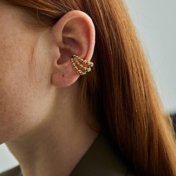 clip-on & screw back timeless wonder brass 3 raw small balls ear clip earrings women jewelry punk earcuff non pierced gothic gold trendy, Silver
clip-on & screw back timeless wonder brass 3 raw small balls ear clip earrings women jewelry punk earcuff non pierced gothic gold trendy, Silver