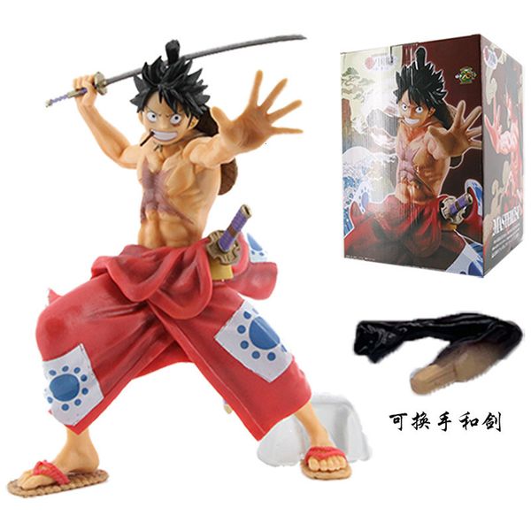 figures cartoon prototype pirate / voyager king's kimono luffy's hand-made boxed convertible and sword kingdom model ornaments
figures cartoon prototype pirate / voyager king's kimono luffy's hand-made boxed convertible and sword kingdom model ornaments