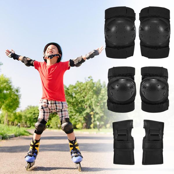 elbow & knee pads 6 in 1 wrist guards set protective gear sports safety protection for kids / adults scooter skating cycling, Black;gray
elbow & knee pads 6 in 1 wrist guards set protective gear sports safety protection for kids / adults scooter skating cycling, Black;gray