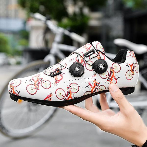 cycling footwear style shoes with lock for men and women mountain rubber power road, Black
cycling footwear style shoes with lock for men and women mountain rubber power road, Black