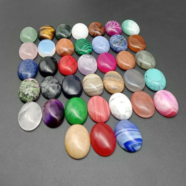25x18mm natural crystal stone oval cabochon loose beads opal rose quartz turquoise stones patch face reiki healing crystal necklace ring ear, Black
25x18mm natural crystal stone oval cabochon loose beads opal rose quartz turquoise stones patch face reiki healing crystal necklace ring ear, Black