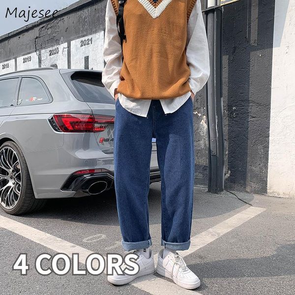 men's jeans men vintage straight elastic waist washed harajuku teenagers trousers casual all-match ulzzang plus size 3xl high quality, Blue
men's jeans men vintage straight elastic waist washed harajuku teenagers trousers casual all-match ulzzang plus size 3xl high quality, Blue