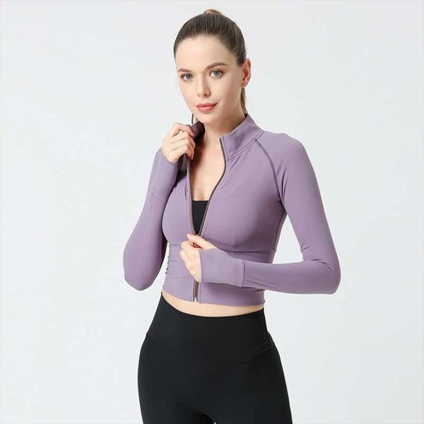 yoga outfit fitness shirt women zipper crop long sleeve slim fit gym running sports jacket
yoga outfit fitness shirt women zipper crop long sleeve slim fit gym running sports jacket