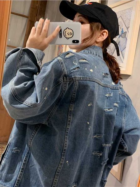 women's jackets plus size fall jean jacket women denim jeans for coats and casual streetwear 2021, Black;brown
women's jackets plus size fall jean jacket women denim jeans for coats and casual streetwear 2021, Black;brown