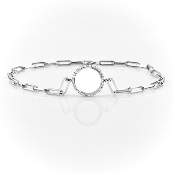pcs /lot 30mm stainless steel crystal floating memory glass locket oval link necklaces women clavicle chain party jewelry chains, Silver
pcs /lot 30mm stainless steel crystal floating memory glass locket oval link necklaces women clavicle chain party jewelry chains, Silver