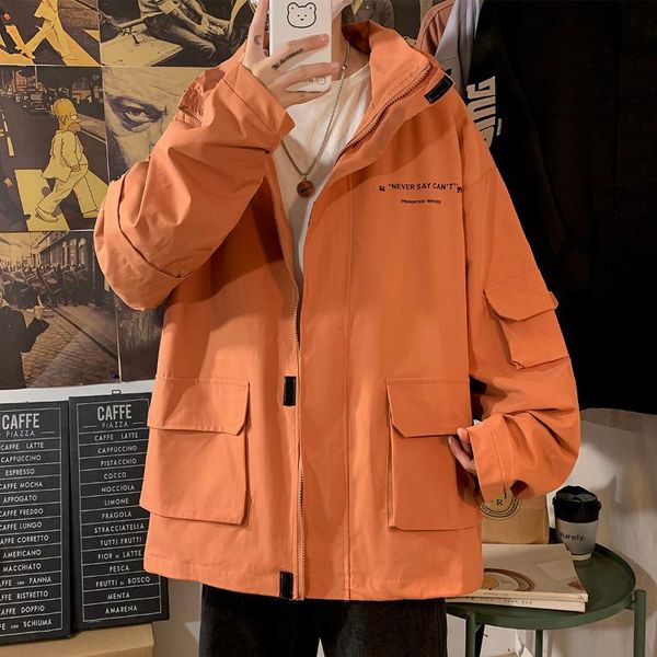 men's jackets pr 2021 trendy work jacket winter men harajuku coat mens streetwear hip hop parka korean cotton, Black;brown
men's jackets pr 2021 trendy work jacket winter men harajuku coat mens streetwear hip hop parka korean cotton, Black;brown