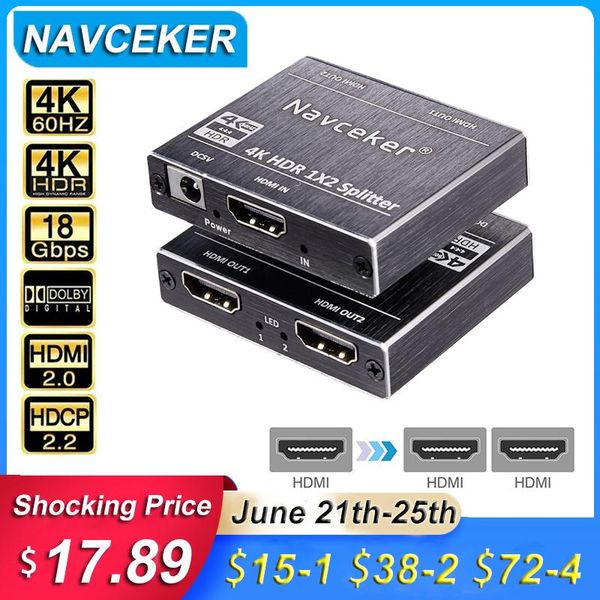 audio cables & connectors 2021 zy-hs20b uhd 2.0 splitter 1x2 4k 60hz hdcp 2.2 1 in 2 out for ps4 xbox projector
audio cables & connectors 2021 zy-hs20b uhd 2.0 splitter 1x2 4k 60hz hdcp 2.2 1 in 2 out for ps4 xbox projector