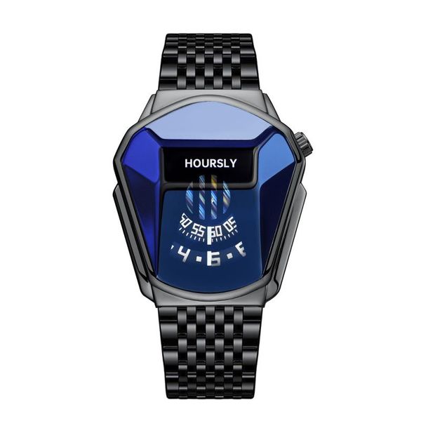 wristwatches 2021 luxury fashion trend sports men's watch casual steel band black technology milano waterproof quartz watches, Slivery;brown
wristwatches 2021 luxury fashion trend sports men's watch casual steel band black technology milano waterproof quartz watches, Slivery;brown