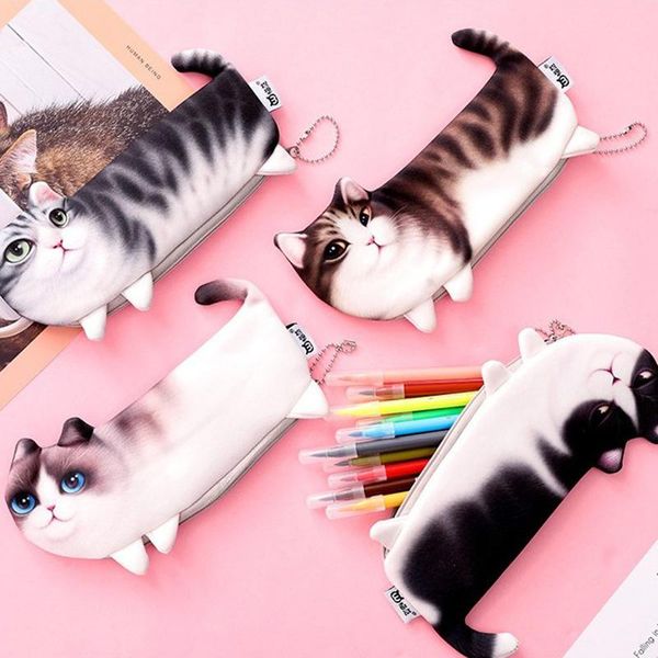 pencil bags cartoon cat case soft cloth school stationery pen bag gifts for student
pencil bags cartoon cat case soft cloth school stationery pen bag gifts for student