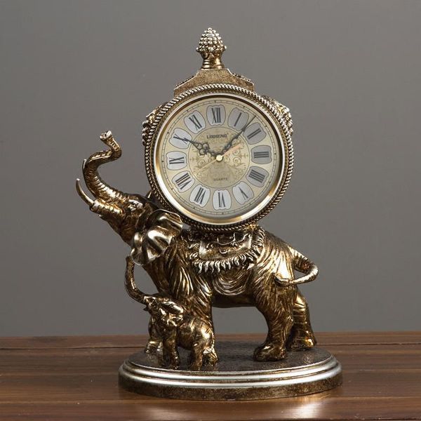 decorative objects & figurines creative three-dimensional auspicious elephant clock furnishings living room bedroom home decoration accessor
decorative objects & figurines creative three-dimensional auspicious elephant clock furnishings living room bedroom home decoration accessor