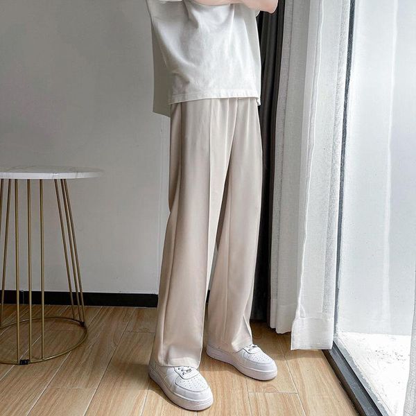 summer wide-leg pants men's fashion black khaki casual men streetwear korean loose straight suit mens dress
summer wide-leg pants men's fashion black khaki casual men streetwear korean loose straight suit mens dress
