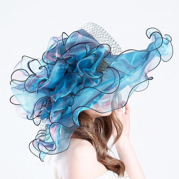party hats 2021 creative hat summer anti ultraviolet european and american organza fashion net big brim women's sunshade
party hats 2021 creative hat summer anti ultraviolet european and american organza fashion net big brim women's sunshade