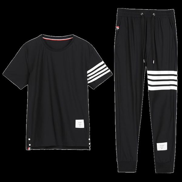 clothing t shirts pants men tracksuits clothes sets summer two piece outfits plus size sweatpants designer tracksuit korean style, Gray
clothing t shirts pants men tracksuits clothes sets summer two piece outfits plus size sweatpants designer tracksuit korean style, Gray