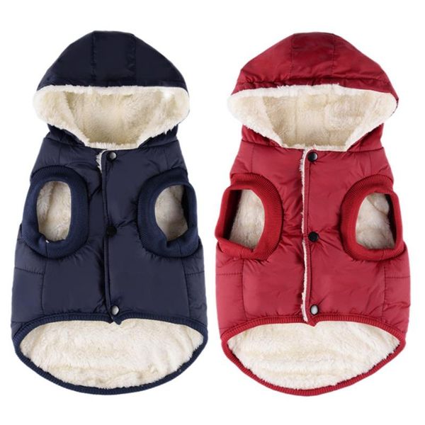 dog cotton clothes, hooded snap buttons, warm clothes polyester material, suitable for small and medium-size apparel
dog cotton clothes, hooded snap buttons, warm clothes polyester material, suitable for small and medium-size apparel