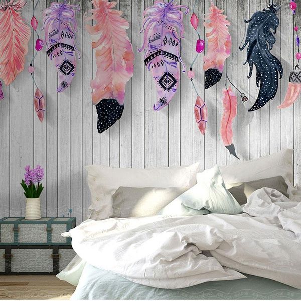 wallpapers modern painted feather on wood wall po wallpaper living room bedroom papers mural 3d self adhesive /silk
wallpapers modern painted feather on wood wall po wallpaper living room bedroom papers mural 3d self adhesive /silk