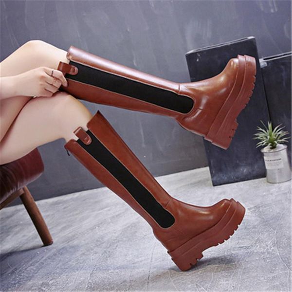 boots autumn winter women leather fashion set foot warm wear-resistant non-slip comfortable boot, Black
boots autumn winter women leather fashion set foot warm wear-resistant non-slip comfortable boot, Black
