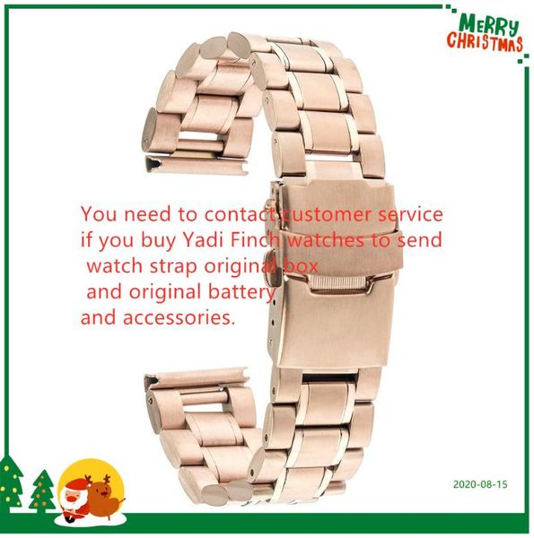 watch bands selling accessories five-bead men's stainless steel strap solid band refined 18-24mm, Black;brown
watch bands selling accessories five-bead men's stainless steel strap solid band refined 18-24mm, Black;brown