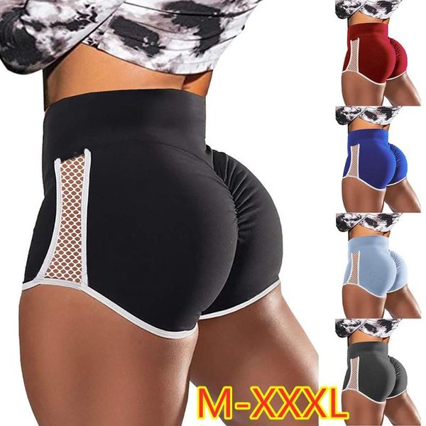 women's shorts women fitness push up summer workout pants high waist yoga running, White;black
women's shorts women fitness push up summer workout pants high waist yoga running, White;black