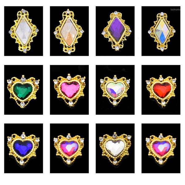 10pcs/set 3d nail charms alloy diamond rhombus/love-heart shaped rhinestones for art decor glitter metal accessories #jk191, Silver;gold
10pcs/set 3d nail charms alloy diamond rhombus/love-heart shaped rhinestones for art decor glitter metal accessories #jk191, Silver;gold