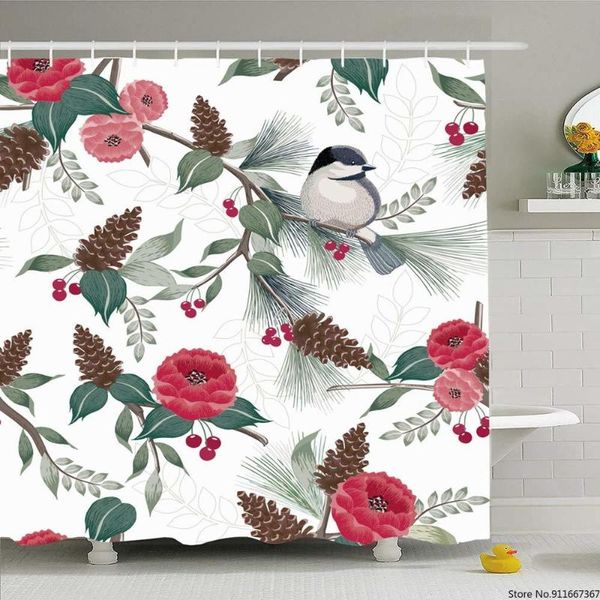 shower curtain set with hooks 66x72 green bird floral nature pattern winter abstract red botanical branch bunch celebration curtains
shower curtain set with hooks 66x72 green bird floral nature pattern winter abstract red botanical branch bunch celebration curtains