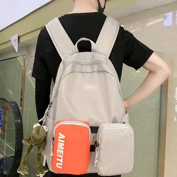 backpack original aizatly pure color bag ins cool harajuku style large capacity high school student female light travel
backpack original aizatly pure color bag ins cool harajuku style large capacity high school student female light travel