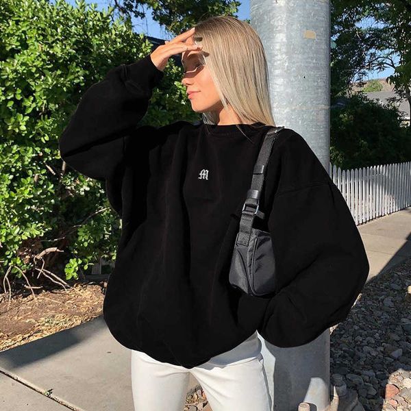 spring streetwear women clothes plus size sweatshirt women embroidery m long sleeve oversize harajuku hoodie pullovers 210928, Black
spring streetwear women clothes plus size sweatshirt women embroidery m long sleeve oversize harajuku hoodie pullovers 210928, Black