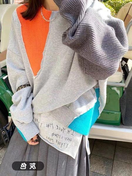 full sleeve blouse women knitting patchwork loose upset add wool blusas womens and blouses gray white black 2219 women's & shirts
full sleeve blouse women knitting patchwork loose upset add wool blusas womens and blouses gray white black 2219 women's & shirts