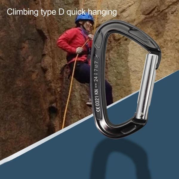 cords, slings and webbing rock climbing carabiner wear-resistant sturdy 25kn d-shaped for
cords, slings and webbing rock climbing carabiner wear-resistant sturdy 25kn d-shaped for