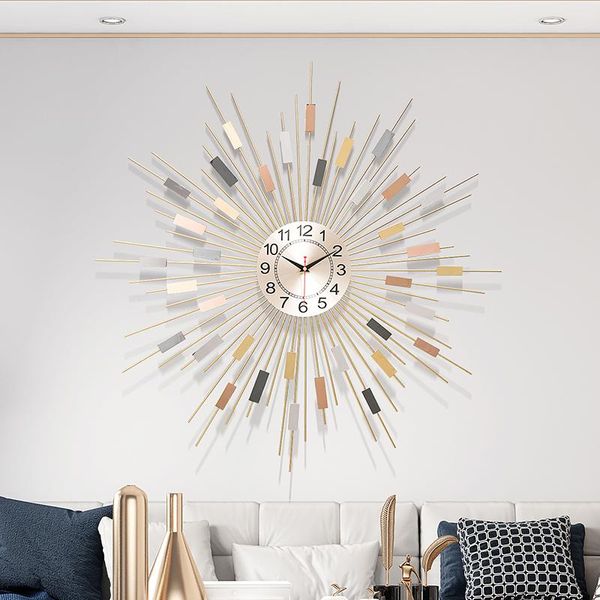 large luxury creative wall clock modern design living room kitchen industrial orologio da parete home decoration clocks
large luxury creative wall clock modern design living room kitchen industrial orologio da parete home decoration clocks