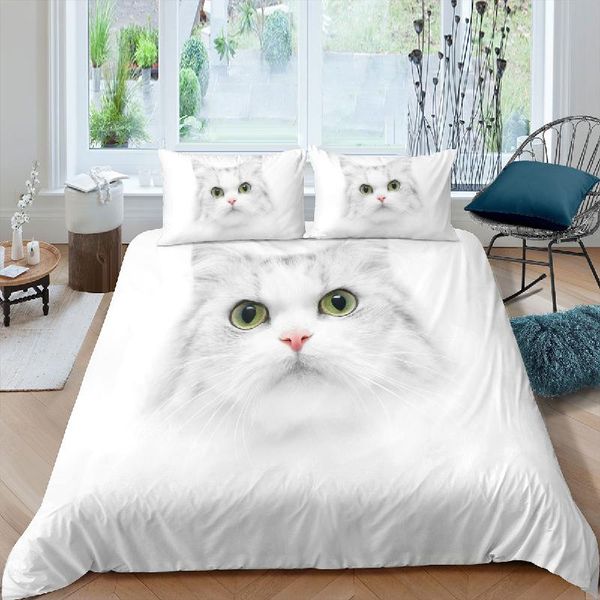 bedding sets set luxury 3d pet cat print 2/3pcs comfortable kids aldult duvet cover pillowcase home textile single//king size
bedding sets set luxury 3d pet cat print 2/3pcs comfortable kids aldult duvet cover pillowcase home textile single//king size
