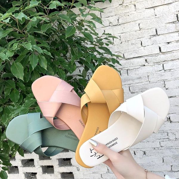 cute wild trend simple young women white slippers fashion flats open toe summer slides casual shoes solid, Black
cute wild trend simple young women white slippers fashion flats open toe summer slides casual shoes solid, Black