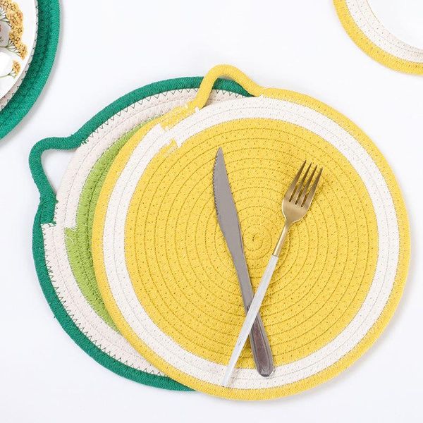 mats & pads fruit print weave cup pad slip drink insulation round mat kitchen accessories
mats & pads fruit print weave cup pad slip drink insulation round mat kitchen accessories