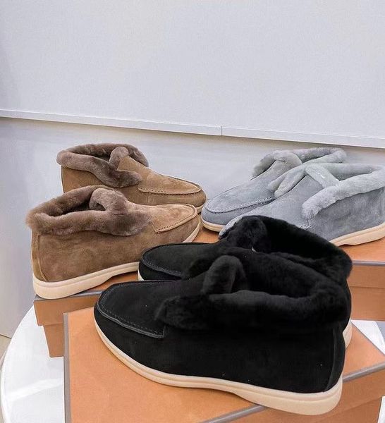2021 new lily shoe snow boots low ankle women footwear flat heel genuine leather natural fur fashion shoes lady ins popular lp warm winter, Black
2021 new lily shoe snow boots low ankle women footwear flat heel genuine leather natural fur fashion shoes lady ins popular lp warm winter, Black