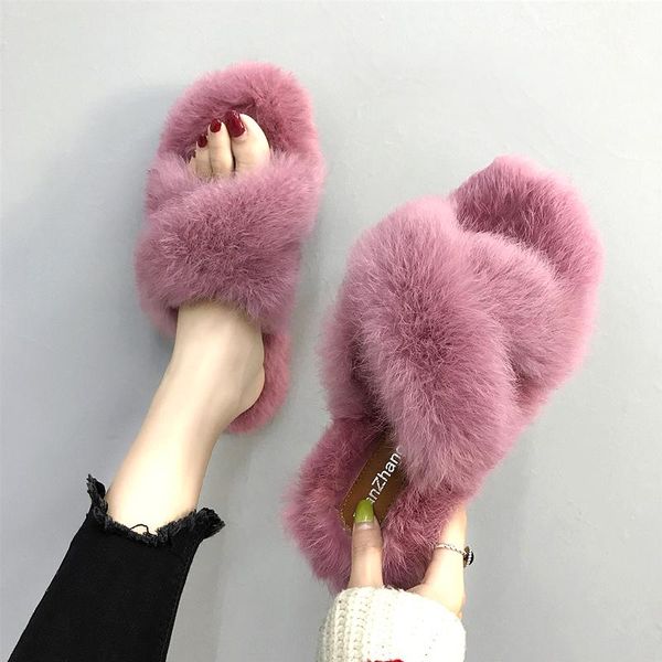 slippers winter fur ladies cross furry indoor slides warm flat shoes woman flip flops fashion home non-slip, Black
slippers winter fur ladies cross furry indoor slides warm flat shoes woman flip flops fashion home non-slip, Black
