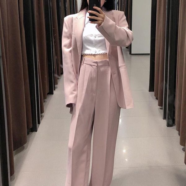 women's suits & blazers spring and autumn casual solid color single-breasted pocket decoration loose jacket, White;black
women's suits & blazers spring and autumn casual solid color single-breasted pocket decoration loose jacket, White;black