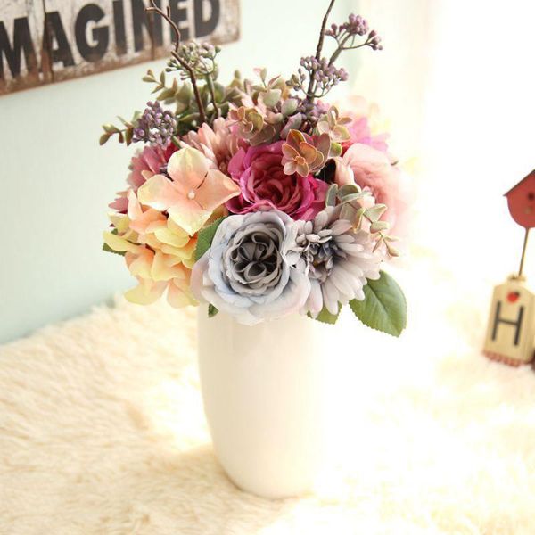 decorative flowers & wreaths artificial fake rose bouquet floral wedding party home decor decoration #35
decorative flowers & wreaths artificial fake rose bouquet floral wedding party home decor decoration #35