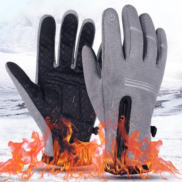 cycling gloves wheel up outdoor sport winter bicycle thermal fleece touchs screen skiing climbing, Black
cycling gloves wheel up outdoor sport winter bicycle thermal fleece touchs screen skiing climbing, Black