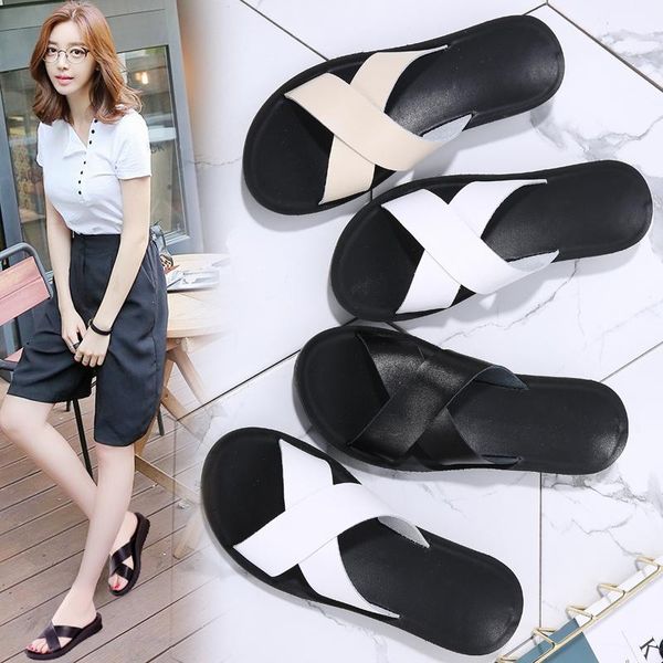 slippers u-double summer women casual shoes rome retro thick bottom open toe sandals beach slip on slides brand design, Black
slippers u-double summer women casual shoes rome retro thick bottom open toe sandals beach slip on slides brand design, Black