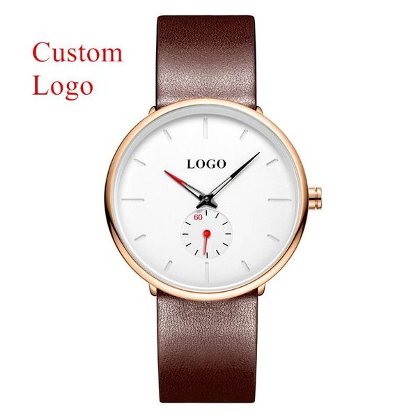 wristwatches cl028 black genuine leather your logo custom watch water resistant put private label men personalized, Slivery;brown
wristwatches cl028 black genuine leather your logo custom watch water resistant put private label men personalized, Slivery;brown